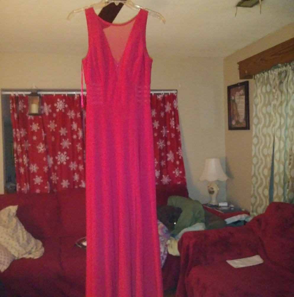 Beautiful Red evening gown wear once